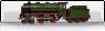 E66 12920 - Dampflokomotive, 20 Volt, alte Spur 0, 2'B, grün