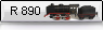 R890 Uhrwerkslokomotive