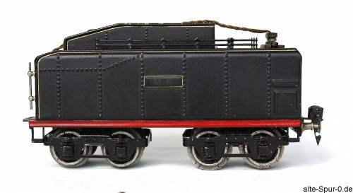 Märklin SpurO, ME70 12920, Dampflokomotive 20 Volt, 2'D1', schwarz, mit 4-achsigem Tender