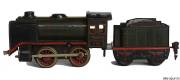 R 880 Märklin Dampflokomotive, olivgrün, 2-achsig, Uhrwerk
