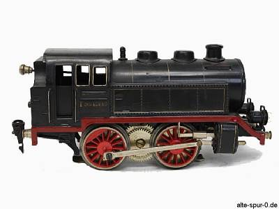 Märklin SpurO, T66 12910, Dampflokomotive 20 Volt, B, schwarz