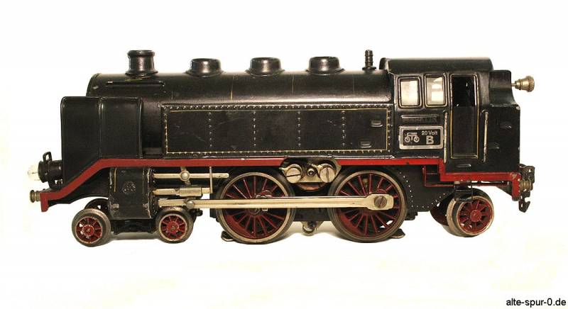 Märklin SpurO, TCE66 12920, Dampflokomotive 20 Volt, 2'B1', schwarz