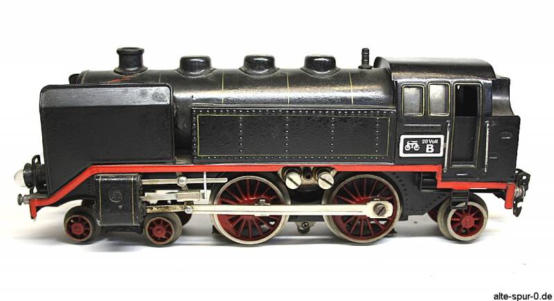 Märklin SpurO, TCE70 12920, Dampflokomotive 20 Volt, 2'B1', schwarz