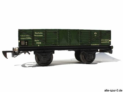 17610 Märklin Güterwagen, 2-achsig, offen, grün, "Deutsche Reichsbahn"