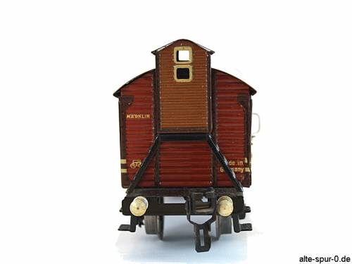 Märklin 17910, Güterwagen, 2-achsig, rotbraun, hochstehendes Bremserhäuschen