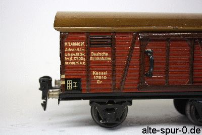 17910, Märklin, gedeckter Güterwagen, Animation: Schiebetür