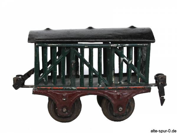 18090 Märklin Güterwagen, 2-achsig, offen, dunkelgrün, kein Bremserhaus