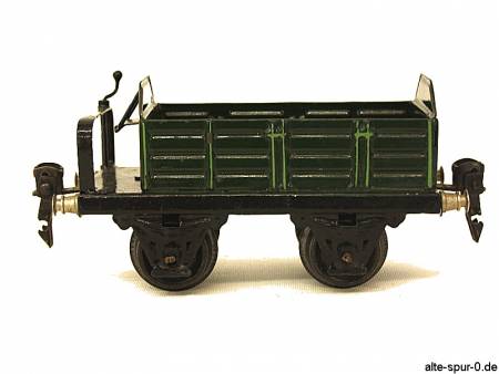 19180 Märklin Güterwagen, 2-achsig, offen, grün