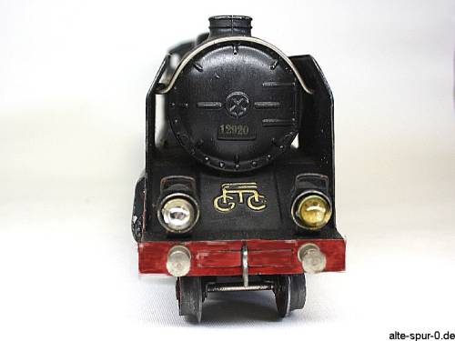 Märklin Spur0, E70 12920, Dampflokomotive 20 Volt, Front