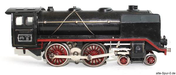 Märklin SpurO, E70 12920, Dampflokomotive 20 Volt, 2'B, schwarz, mit 3-achsigem Tender
