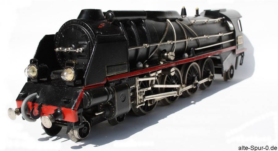 Märklin SpurO, ME70 12920, Dampflokomotive 20 Volt, 2'D1', schwarz, mit 4-achsigem Tender
