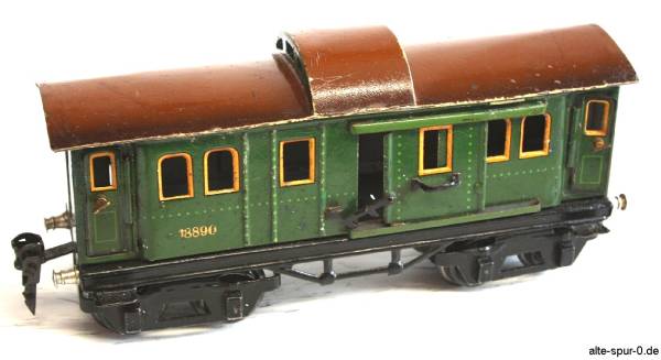 18890, Märklin Gepäckwagen, 4-achsig, grün
