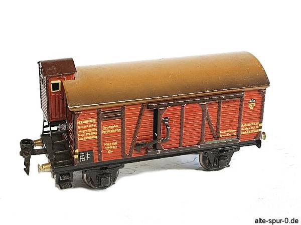 Märklin 17910, Güterwagen, 2-achsig, rotbraun, hochstehendes Bremserhäuschen