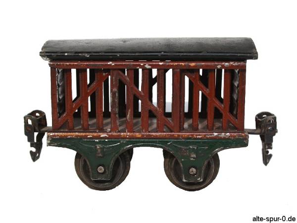 18090 Märklin Früchtewagen, 2-achsig, offen, dunkelrot, kein Bremserhaus