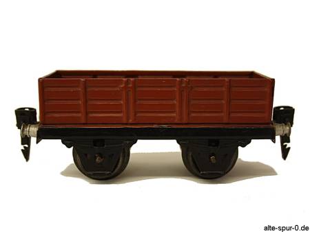 19160 Märklin Güterwagen, 2-achsig, offen, rotbraun