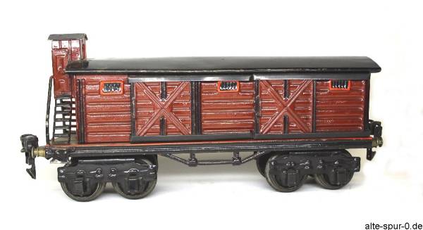 Märklin 19560, Güterwagen, 4-achsig, rotbraun