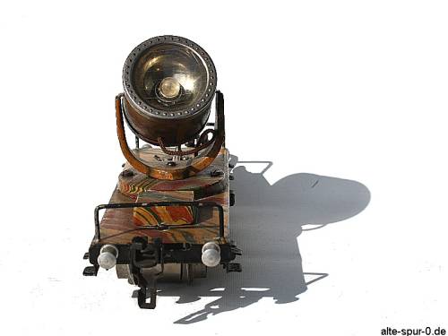 Märklin 19590, Plattformwagen: "Scheinwerferwagen", 2-achsig, mimikry