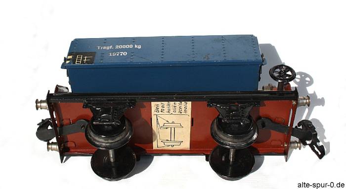 19770 Märklin Güterwagen, 2-achsig, offen, Kippwagen
