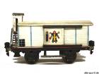 19880 Märklin Bier-Kühlwagen, 2-achsig, weiss