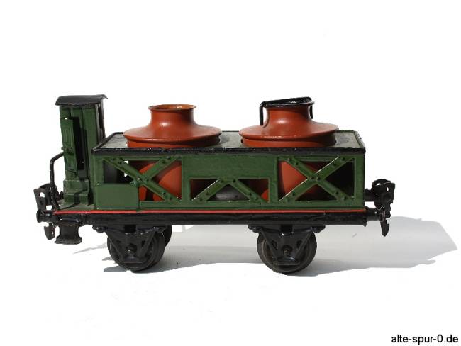 19900 Märklin Säurewagen, 2-achsig, mit Bremserhaus, grün