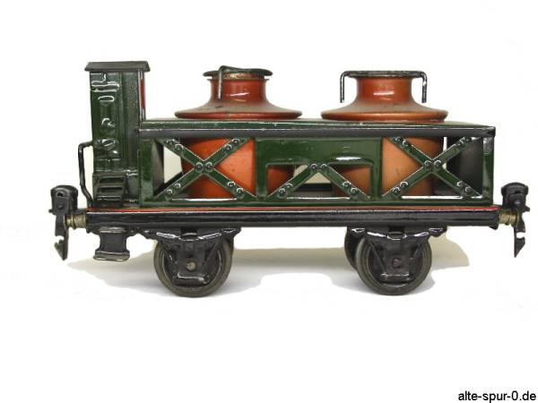 19900 Märklin Säurewagen, 2-achsig, mit Bremserhaus, grün