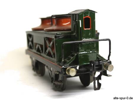 19900 Märklin Säurewagen, 2-achsig, mit Bremserhaus, grün