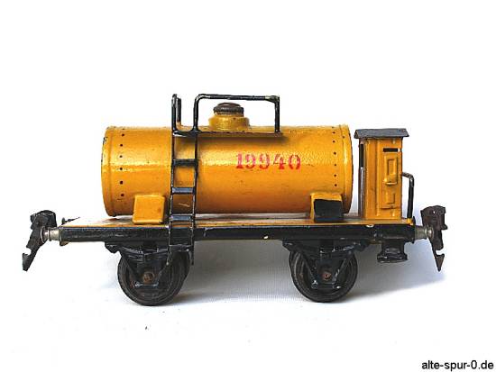 19940, Märklin, Tankwagen 2-achsig, gelb, SHELL
