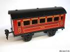 17210Märklin Personenwagen, 2-achsig, rot, 2. Klasse