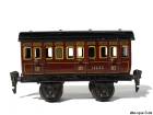18640 Märklin Personenwagen, 2-achsig, rotbraun, 3 Abteile