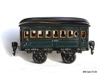 11884 Märklin Personenwagen, 2-achsig, blaugrün, Türen zum Öffnen