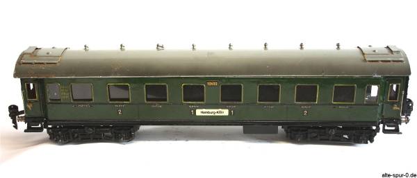 Märklin Personenwagen, 4-achsig, grün