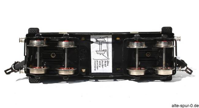 Märklin internationaler Speisewagen, 4-achsig, dunkelblau, alte Spur 0
