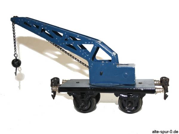 19740 Märklin Kranwagen, 2-achsig, blau