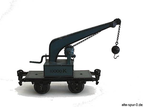 18510 Märklin Kranwagen, 2-achsig, blaugrün