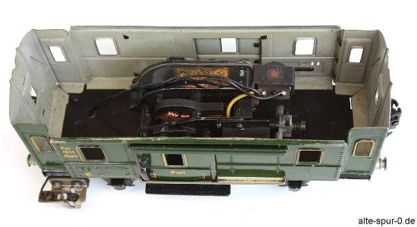 Märklin Gepäckwagen, 2-achsig, grün Märklin Gepäckwagen, 2-achsig, grün